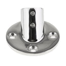 Stainless Steel Boat Hand Rail Handrail 45 Degree 25mm Deck Round Base