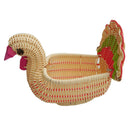 Little Turkey Shape Imitation Woven Rattan Tabletop