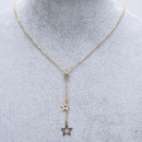 Fashion Won Star Pendant Choker Adjustable Length NecklaceJewelryAccessoriesP TE