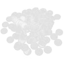 100PCS 40.6MM Round Coin Case Storage Box Plastic Coin Collecting Holder Acrylic