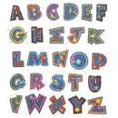 Iron on Letter Patches, Alphabet Applique Patches or Sew on Appliques
