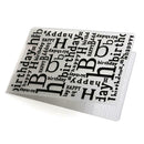 Christmas Words Plastic Embossing Folder for Scrapbook DIY Album Card