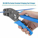 SN-28B Pin Crimp Plier Tool 2.54mm 3.96mm 18-28AWG Crimper-Tool Dupont JST F3Q6