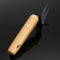 Forked Head Hand Weeder Puller Patio Carbon Steel Wood Handle Garden Remove