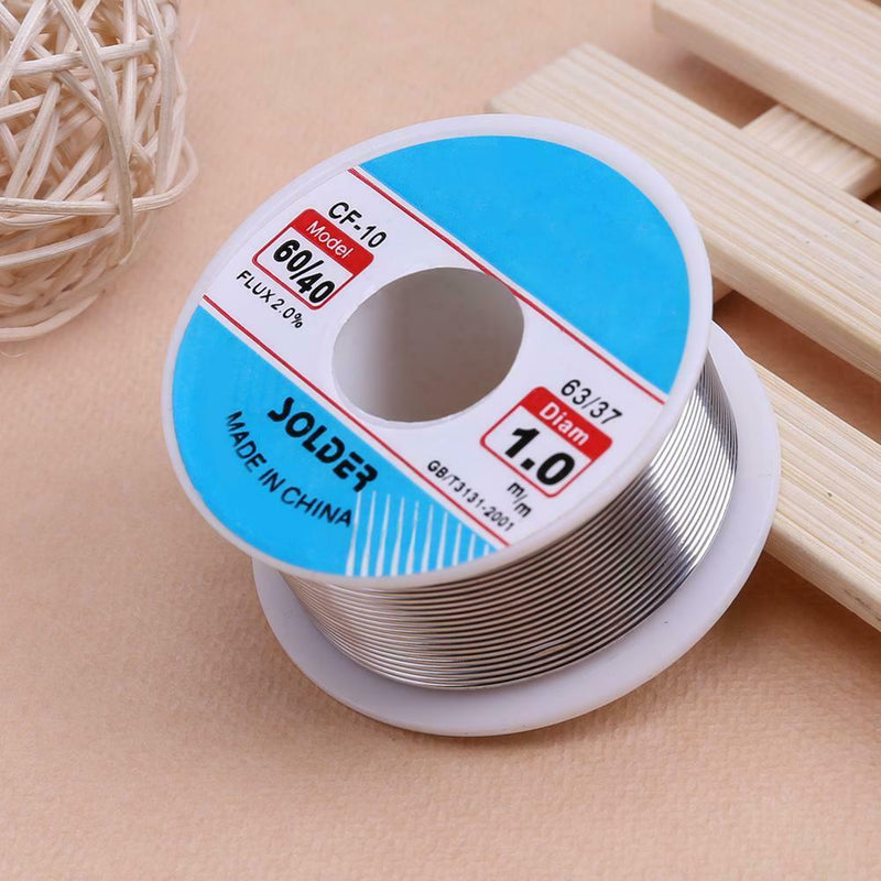 100g 60/40 Rosin Core Tin Solder Wire Welding Flux Wire Line Reel(1.0mm)
