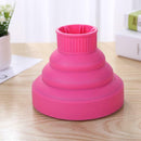 Hairdryer Diffuser Silicone Cover Foldable Hair Dryer Hair Care (Pink) SN9F