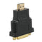 Adapter HDMI male + DVI-D 24 + 1 Bu bidirectional 1pc T2P4