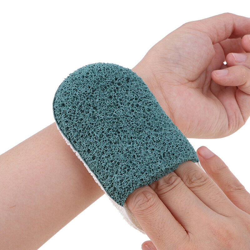 Makeup Remover Glove Portable Facial Cleaning Sponge Cleansing Glove Conveni FT