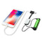 Portable Folomov A1 Magnetic Battery USB Charger 18650 26650 Li-Ion Cable