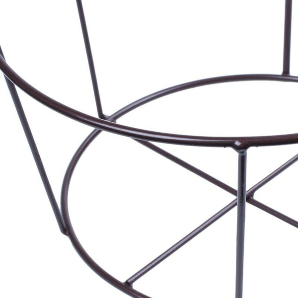 Metal Iron Flower Pot Hanging Balcony Garden Plant Planter Home Decor baske