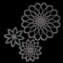 Geometric flowers Metal Cutting Dies For DIY Scrapbooking Card Paper Album â„–[