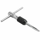 6pc Tap Wrench T Handle Sure Grip Chuck Metric Set M6 to M12 X2V9