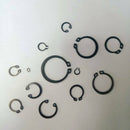 300 Piece C-Clips External Snap Ring Black Washer Hardware Cir Clip Retaini