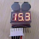 RC Lipo Battery Low Voltage Alarm 1S-8S Buzzer Indicator Checker Tester Sup H2Z7