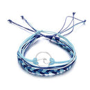3 Pcs Summer Surfer Wave Bracelet Adjustable Friendship Bracelet Handcrafte B5E3