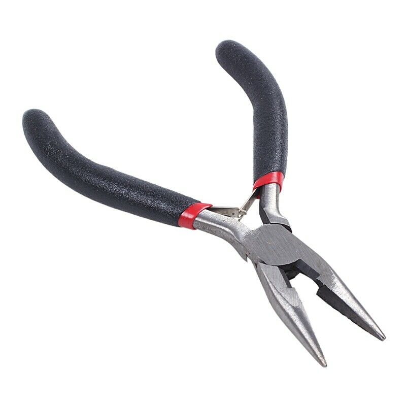 1 Tip Pliers Plate Tool for Creation of Jewelry 12.5cm - Black