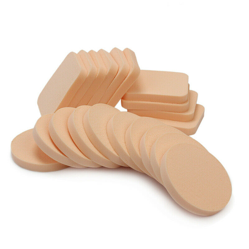 20pcs Facial Makeup Cosmetic Powder Puff Foundation Sponge Pads Beauty Tool