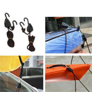 2 PCS Pulley Ratchets Kayak and Canoe Boat Bow and Stern Rope Lock Tie Down P2M6