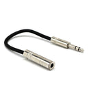 6.35mm Female to Male Cable 20cm Audio Adapter Extension Cord Wire Converter