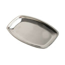 Mirror Plane Rectangle Towel Dish Handkerchief Stand Holder Stainless Steel