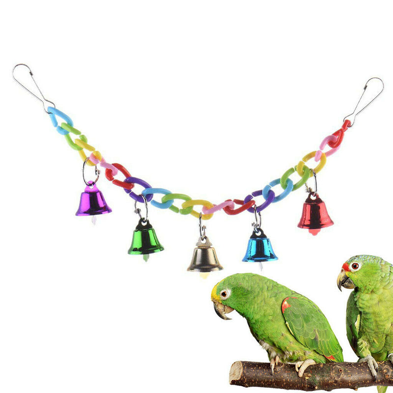2 Pieces Plastic Rack Playground Ladder For Parrot Macaws