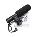 3.5mm External Stereo Microphone Mic For Nikon DSLR Camera DV Camcorder I3R6
