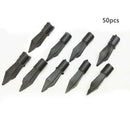 50pcs Rubber Soft Archery Arrow Head Child Archery Shooting Game Broadheads