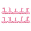10 Pcs Wintersweet Shape Practice Training Stands Nail Art False Tip Holder W3A2
