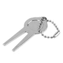 Golf Divot Repair Switchblade Tool Metal Golf Pitchfork Golf Accessoires