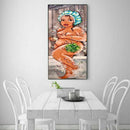 Icon Diamond Embroidery Bathrooms Girl Crystal 5D Cross Stitch Drill Diamon