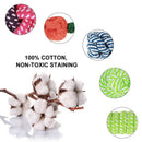 Dog Rope Toys,10 Pack Puppy Chew Toys Set Dog Cotton Rope Knot And Teeth Cl