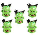 5 Pieces Pumpkin Monster Aluminum Film Balloon Halloween Party Decor 49x67cm