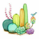 5D Full Drill Diamond Painting Cactus Rhinestone Beaded Home Decor (A902)
