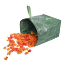 2Pcs Green Garden Lawn Leaf Yard Waste Bag Large Clean Up Container Tote Ga