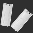 2X Battery Back Door Shell Cover For Wii Remote Controller Game White