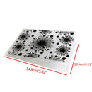 Christmas Snowflake Plastic Embossing Folder for Scrapbook DIY Album Card