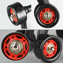 4 Rolls Ab Roller Abdominal Muscle Trainer Indoor Home Training Device Gymn