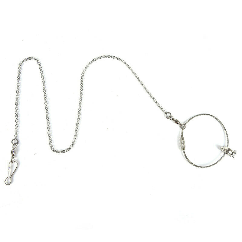 Parrot Leg Ring Ankle Foot Chain Bird Outdoor Flying Training Activity Stand JR