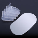 Corner protection, soft plastic, clear, 4 pieces C9S4