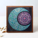 5D DIY Special Shaped Diamond Painting Moon Cross Stitch Mosaic Craft Kits