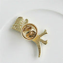 Green Dinosaur Badge Lapel Pin Brooch For Bag Backpack Accessories Kids Gift Bj