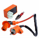 Racing Ignition Coil Cdi+Ignition Coil+Spark Plug For Gy6 50Cc 125Cc 150Cc 3c
