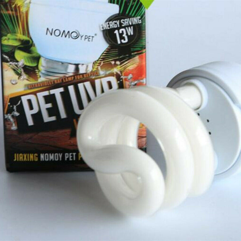 5.0 13W 220V Calcium Reptile Lizard Turtle UV UVB Light Compact Bulb Lamp
