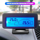 Car Thermometer Digital LCD Thermometer Auto Temperature Meter Gauge Y5E2