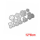 Mini Flowers Frame Metal Cutting Dies Scrapbooking Cards Embossing Craft DIY