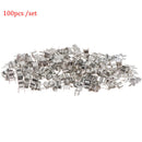 100x/Lot 5x20mm Fuseholders Support Fuse Holder And Thickness Of 0.35MM OZ
