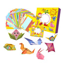 Origami Kit with 54 Pattern 108 Pieces Origami Folding Papers And Origami Book
