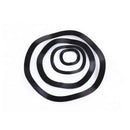 40pc M21,22,24,27~40 Wave Wavy Spring Crinkle Washer Kit Black Zinc Plated Steel