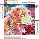 5D Round Diamond Dog Painting Mosaic Embroidery DIY Craft Cross Stitch Kit