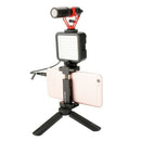 Ulanzi 2-in-1 Kits Tabletop Mini Tripod Stand for DSLR Digital Camera Black